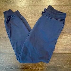 H&M Girls Navy Blue Athletic Jogger SweatPants Size 10